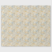 Wildflower Garden Floral Cadeaupapier (Vlak)