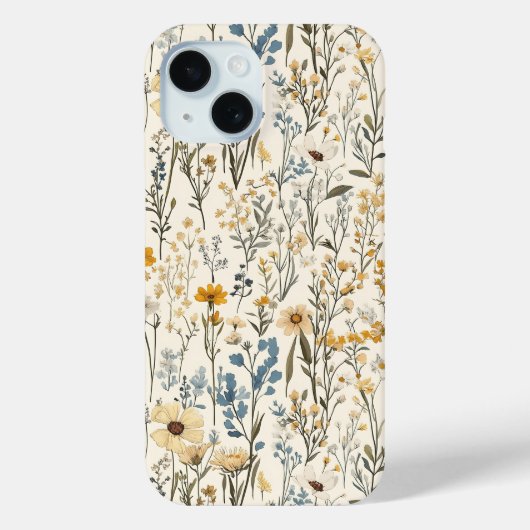 Wildflower Garden Floral Case-Mate iPhone Case (Achterkant)
