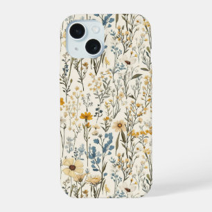 Wildflower Garden Floral iPhone 15 Case