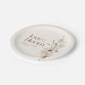 Wildflower Garden Liefde is in bloei Papieren Bordje (Gekanteld)