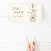 Wildflower Garden Liefde is in bloei Spandoek (Insitu)