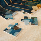 Wildflower Garden Treasure Borst Legpuzzel (Zijkant)