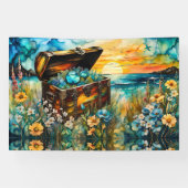 Wildflower Garden Treasure Borst Spandoek (Horizontaal)