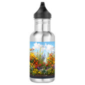 Wildflower Garden Water Bottle. Waterfles (Rechts)