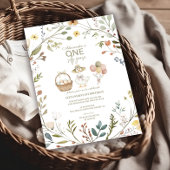 Wildflower Gekke Gans 1e verjaardag Kaart