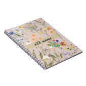 Wildflower Gepersonaliseerd tijdschrift, Gepersona Notitieboek (Rechterzijde)