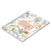 Wildflower gepersonaliseerd tijdschrift Gepersonal Notitieboek (Linkerzijde)