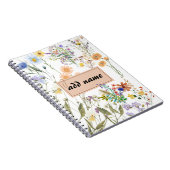Wildflower gepersonaliseerd tijdschrift Gepersonal Notitieboek (Rechterzijde)