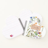 Wildflower gepersonaliseerd tijdschrift Gepersonal Notitieboek (Binnen)