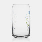 Wildflower gepersonaliseerd Vrijgezellenfeest ijsk Blikvorm Glas (Links)