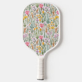 Wildflower gepersonaliseerde pickleball paddle (Achterkant)