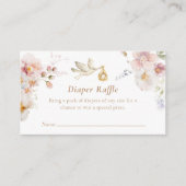 Wildflower Geslacht Neutrale Luier Spel Ticket Informatiekaartje (Voorkant)