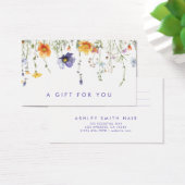 Wildflower Gift Kaart (Bureau)