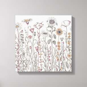 Wildflower Grace Canvas Afdruk