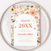 Wildflower Graduation Party Uitnodiging