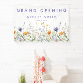 Wildflower Grand Opening Spandoek (Insitu)