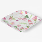 Wildflower Greenery Papieren Bordje (Gebogen)