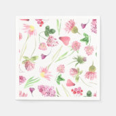 Wildflower Greenery Servet (Voorkant)