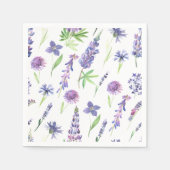 Wildflower Greenery Servet (Voorkant)