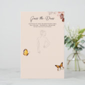 Wildflower Guess de jurk Vrijgezellenfeest spel (Staand voorkant)