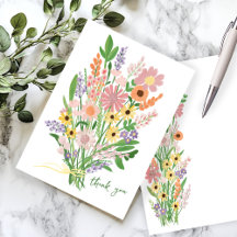 Wildflower Handbeschilderd Aangepast Baby shower