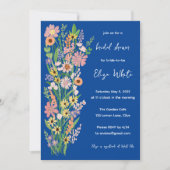 Wildflower Handbeschilderd Sweet Custom Vrijgezell Kaart (Voorkant)