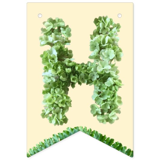 Wildflower Happy Birthday Banner (Tweede vlag)