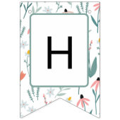 Wildflower Happy Birthday Banner (Tweede vlag)