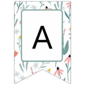 Wildflower Happy Birthday Banner (Derde vlag)