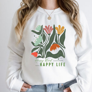 Wildflower Happy Mind Happy Life T-shirt