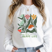 Wildflower Happy Mind Happy Life T-shirt