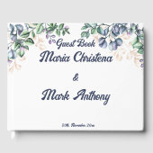 Wildflower Harmony Wedding Gastenboek (Voorkant)