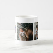 Wildflower Heart-Moederdag | 3 Fotocollage Koffiemok (Center)