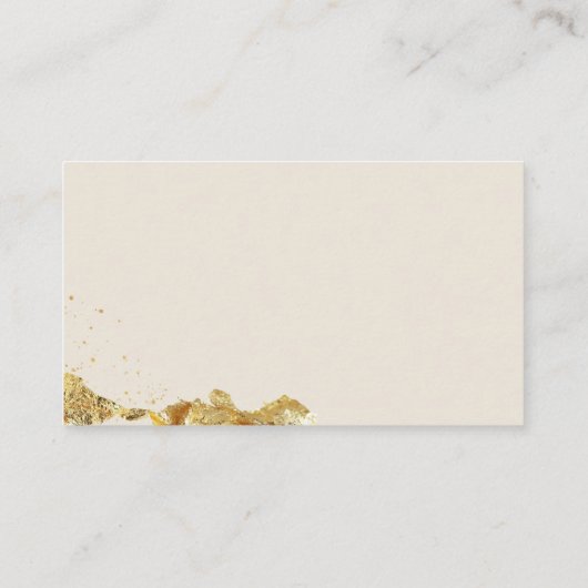 Wildflower Herfst Elegant Baby Meisje Doucheboeken Informatiekaartje (Achterkant)