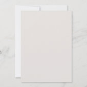 Wildflower Hij of Zij Elegant Geslacht Onthullen Kaart (Achterkant)