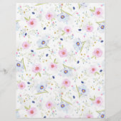 Wildflower Hij zei Zij zei Bruidsfeest spel Flyer (Achterkant)