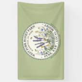 Wildflower Honey Green Banner (Verticaal)