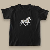 Wildflower Horse Design with Country Western Vibe T-shirt