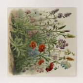 Wildflower Illustratie Legpuzzel (Horizontaal)