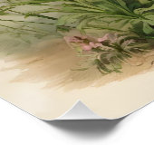 Wildflower Illustratie Perfect Poster (Hoek)