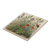 Wildflower Illustratie Tegeltje (Zijkant)