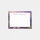 Wildflower impressionistisch schilderij gepersonal post-it® notes (Voorkant)