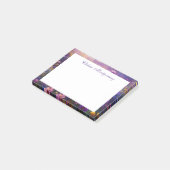 Wildflower impressionistisch schilderij gepersonal post-it® notes (Schuin)