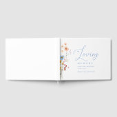 Wildflower "in liefdevolle herinnering" begrafenis gastenboek (Volledig)