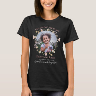 Wildflower In Loving Memory Herdenkings- Funeralie T-shirt