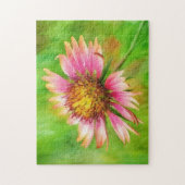 Wildflower Indian Deken Vuurwiel Bloem Puzzel (Verticaal)