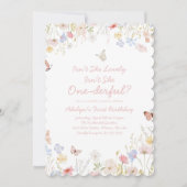 Wildflower is niet haar prachtige verjaardag uitno kaart (Voorkant)