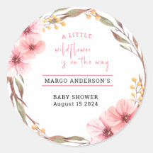 Wildflower is op weg naar roze Baby shower