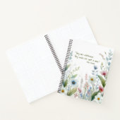 Wildflower Journaal met Quote Notitieboek (Binnen)
