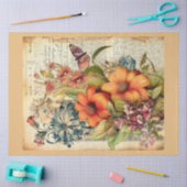 Wildflower Junk Journal Design 12 Tissuepapier (Craft)